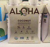 Organic Protein Drink, Coconut