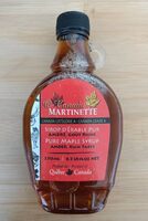 Sirop d'érable pur