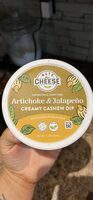 Artichoke & Jalapeño Creamy Cashew Dip