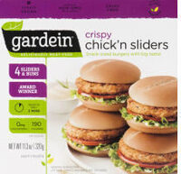 Plant-Based Crispy Chick'n Sliders
