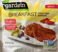 Spicy breakfast saus'age patties