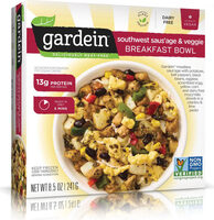 Southwest saus'age & veggie breakfast bowl