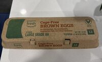Brown Cage Free Eggs