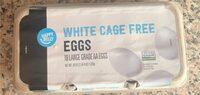 White Cage Free Eggs