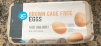 Brown Cage Free Eggs