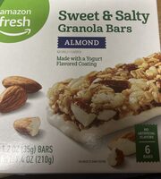 Sweet & Salt Almond Granola Bars