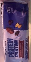 Protein Chewy Bars Peanut, Almond & Dark Chocolate