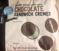 Mint Chocolate Sandwhich Cremes