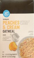 Instant Peaches & Cream Oatmeal