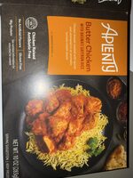 Butter chicken with basmati rice