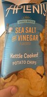 Sea salt and vinegar kettle cooled potato chips