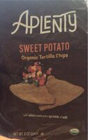 Sweet Potato tortilla chips organic