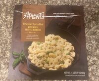 Cheese Tortellini with white truffle alfredo