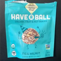 Have A Ball Fruit & Nut Snacks - Fig & Walnut