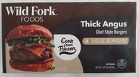 Thick Angus Chef Style Burgers