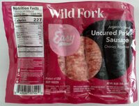 Uncured Pork Sausage