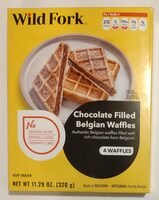 Chocolate Filled Belgian Waffles