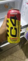 C4 performance energy drink strawberry watermelon ice zero sugar