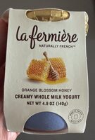 Orange Blossom Honey Creamy Whole Milk Yogurt