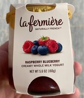 Raspberry Blueberry yogurt