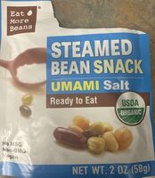 Steamed bean snack