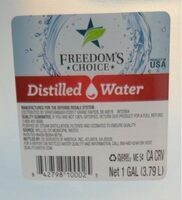 Distilled Water