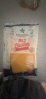 Mild cheddar sliced cheese, mild cheddar