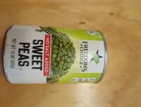 Sweet peas (no salt added)