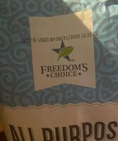 All purpose flour bleached, enriched pre-sifted