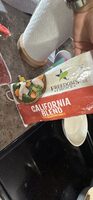 Fresh frozen california blend broccoli, carrots & cauliflower