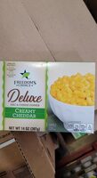 Freedom's Choice Creamy cheddar deluxe mac & cheese dinner, creamy cheddar
