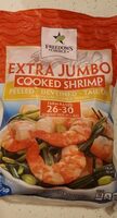 Extra Jumbo cooked shrimp