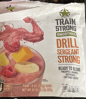 Train Strong Smoothies Drill Sergeant Strong
