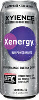 Xenergy blu pom energy drink