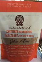 Edulcorant avec fruit de moines