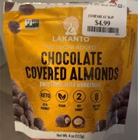 Chocolate covered almonds
