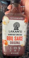 Monkfruit sweetened bbq sauce