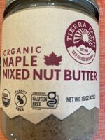 Maple Mixed Nut Butter