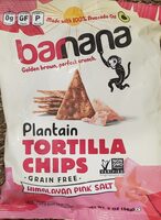 Plantain Tortilla Chips - Himalayan Pink Salt