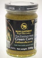 Green curry paste