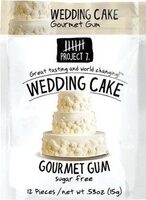 Gum birthday cake