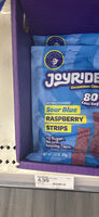 Sour Blue Raspberry Strips