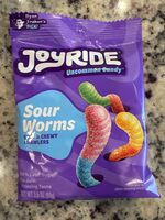 Sour Worms Soft & Chewy Gummies