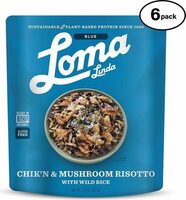Blue plantbased complete meal solution heat eat