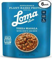 Blue plantbased complete meal solution heat eat