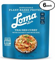 Blue plantbased complete meal solution heat eat