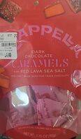 Dark Chocolate Caramels with Red Lava Sea Salt