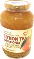Citron tea with honey relax with this sweet honey