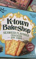 Ktown bakeshop seaweed flavor crackers