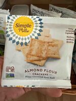 Almond Flour Crackers Fine Ground Sea Salt